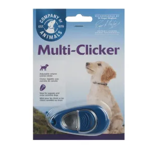 Clicker Clix Multi-Clicker modrá tréningová akustická pomôcka