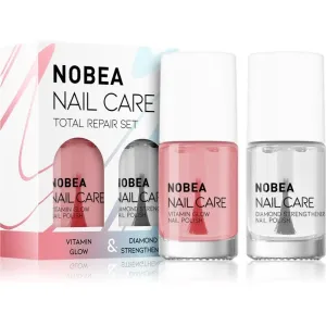 NOBEA Nail Care Diamond Strength Set sada lakov na nechty Total repair set #908524