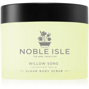 Noble Isle Willow Song cukrový peeling pre jemné čistenie a výživu pokožky 250 ml