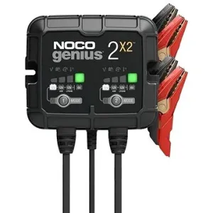NOCO nabíjačka na nabíjanie 2 batérií 2 × 2, 6/12 V, 2 – 40 Ah, 2 A