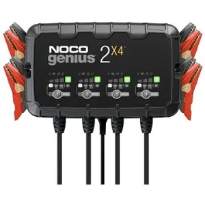 NOCO nabíjačka na nabíjanie 4 batérií 2× 4,6/12 V, 2 – 40 Ah, 2 A