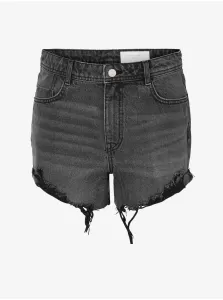 Čierne dámske džínsové kraťasy Noisy May Drew #6712004