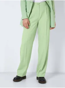 Light Green Women's Trousers Noisy May Drewie - Women #583976