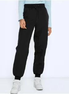 Black Quilted Trousers Noisy May Sus - Women #729682