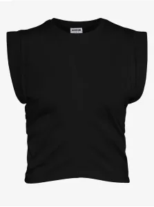 Tričká s krátkym rukávom pre ženy Noisy May - čierna #711518