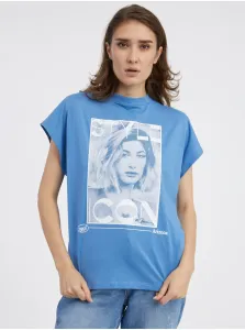 Blue Women's T-Shirt Noisy May Hailey - Women #6900898