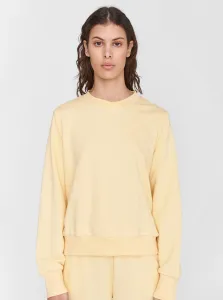 Yellow basic sweatshirt Noisy May Magnifier - Women #1047778