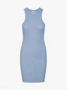 Light blue women's sheath basic dress Noisy May Maya - Women #4982479