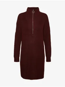 Burgundy Sweater Dress Noisy May Walice - Women #644150