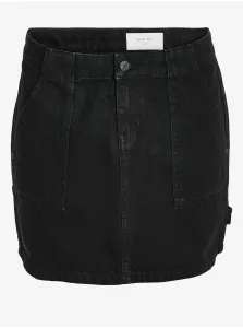Black Denim Skirt Noisy May Emily - Women #6654694