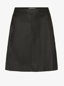 Čierna koženková sukňa Noisy May Peri #635357
