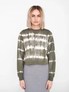 Khaki patterned sweatshirt Noisy May Joan - Women #1043647