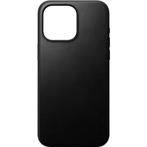 Nomad Modern Leather Case Black iPhone 15 Pro Max