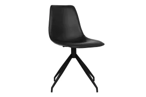 Norddan 25834 Dizajnová otočná stolička Latasha čierna