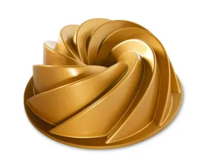 Nordic Ware Forma na bábovku Heritage, zlatá, 2,4 l 80677