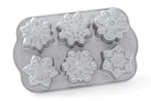 Nordic Ware Forma na Minibábovky Snehové vločky, 0,7 l, 30 x 18,5 cm 89648