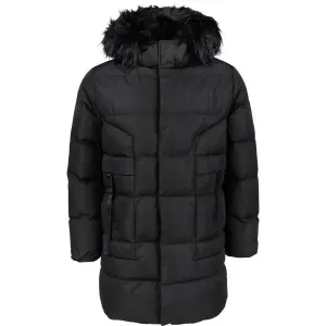Northfinder VUALDO Pánsky kabát, čierna, veľkosť M