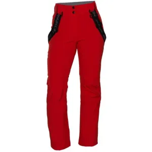 Northfinder TODFYSEA Dámske lyžiarske nohavice, červená, veľkosť M