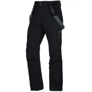 Northfinder VERNON KALHOTY LYŽAŘSKÉ Pánske lyžiarske nohavice s trakmi, čierna, veľkosť #7947041