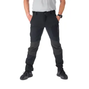 Northfinder ANDER Pánske softshellové nohavice, čierna, veľkosť S