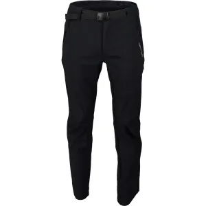 Northfinder KEENTH Pánske hybridné softshellové nohavice, čierna, veľkosť XL