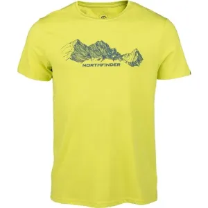 Northfinder ELBERT Pánske tričko, zelená, veľkosť L