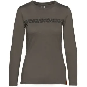 Northfinder ORGESA Dámske tričko organická bavlna, khaki, veľkosť L