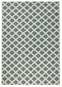 Kusový koberec Twin-Wendeteppiche 103125 grün creme Rozmery kobercov: 160x230