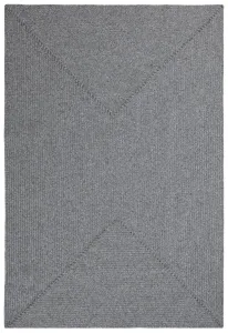 Kusový koberec Braided 105551 Light Grey – na von aj na doma Rozmery kobercov: 120x170