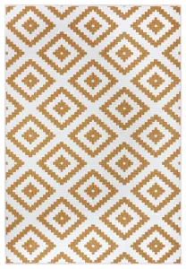 Kusový koberec Twin-Wendeteppiche 105794 Ochre – na von aj na doma Rozmery kobercov: 200x290