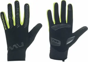 Northwave Active Gel Glove Black/Yellow Fluo 2XL Cyklistické rukavice