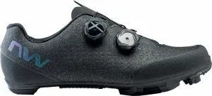 Northwave Rebel 3 Shoes Black/Iridescent 41 Pánska cyklistická obuv
