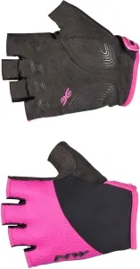 Dámské cyklistické rukavice NorthWave  Fast růžovo-černé