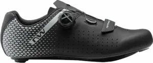 Northwave Core Plus 2 Wide Shoes Black/Silver 42,5 Pánska cyklistická obuv