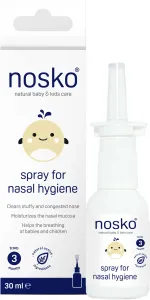 nosko sprej pre nosovú hygienu izotonická morská voda 1x30 ml