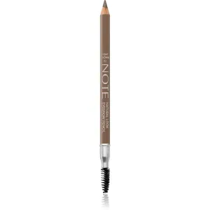 Note Cosmetique Natural Look ceruzka na obočie s kefkou 02 Light Brown 1,08 g