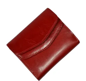 Červená kožená peňaženka 7021 Rossa