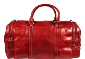 Kožená cestovná taška Saba Rossa