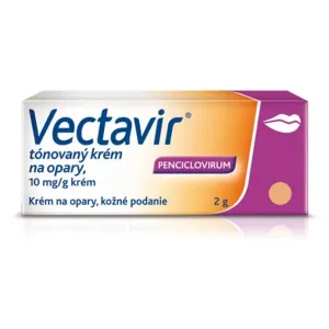 Vectavir tónovaný krém na opary crm (tuba Al) 1x2 g