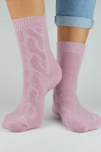 Noviti SW 002 W 04 pudrově růžové Dámské ponožky #7766501