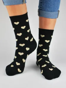 Noviti SB026 srdce Lurex Dámské ponožky #7864197
