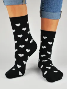 Noviti SB026 srdce Lurex Dámské ponožky #8046846