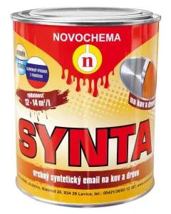 SYNTA S 2013 - Vrchná syntetická farba 0,75 kg 5400 - zelená tmavá