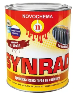 Novochema Synrad 1000 0,75kg farba na radiátory - biela lesklá