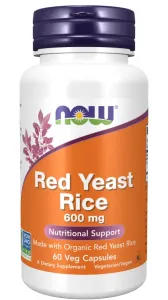 Now Foods Red Yeast Rice (Červená kvasnicová ryža) 600 mg 60 kapsúl