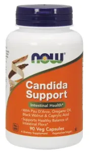 Now Foods Candida Support, podpora črevnej flóry 90 veg kapsúl
