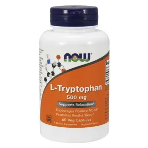 Now Foods L-Tryptophan 500 mg 60 kapsúl
