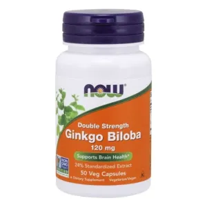NOW Foods Ginkgo Biloba 60 mg 120 kaps