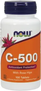 Now Foods Vitamín C 500mg zo šípiek 100 tabliet