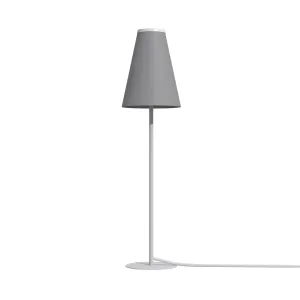 Stolná lampa Nowodvorski TRIFLE 7760 bielo-šedá (Stolná lampa Nowodvorski TRIFLE 7760 bielo-šedá)